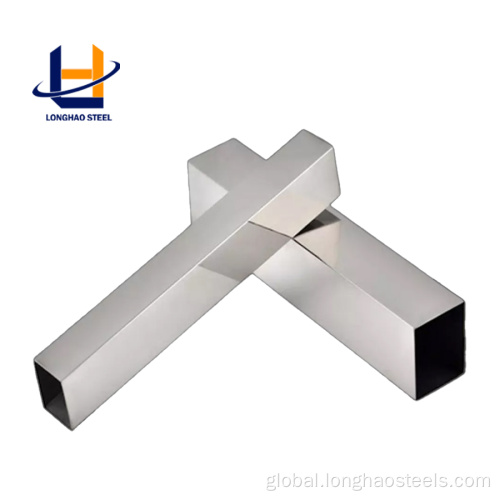 Square Tube  Welded 201 304 stainless steel square pipe Factory